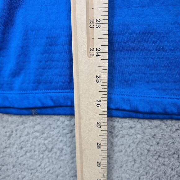 Eddie Bauer Men's Blue FreeHeat Quarter Zip Pullover Hiking Size L - Picture 10 of 12